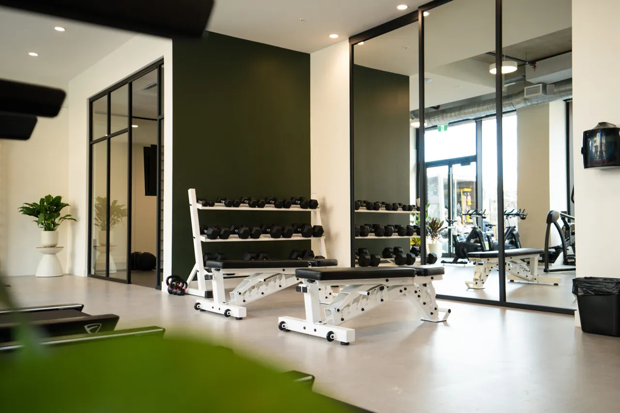 Gym des condos Bosco à Montréal