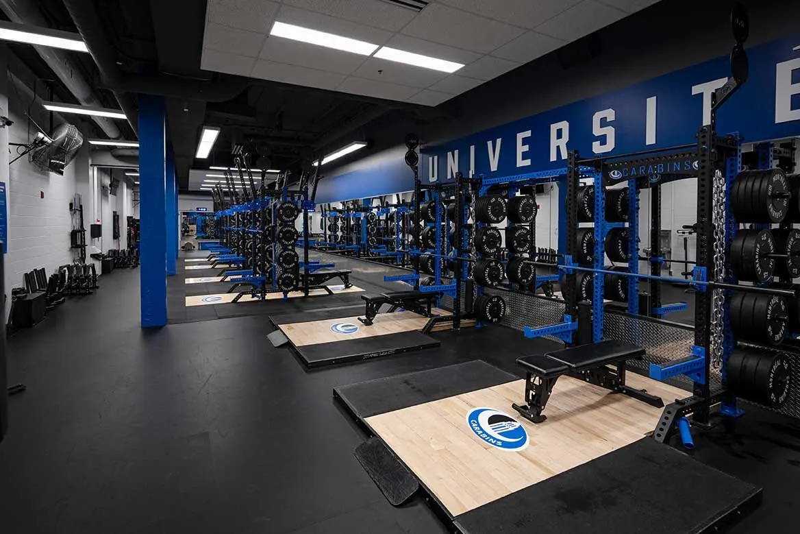 custom gyms for athletes and teams