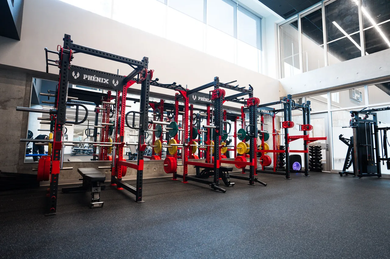 Salle de musculation de l’École secondaire de Chambly