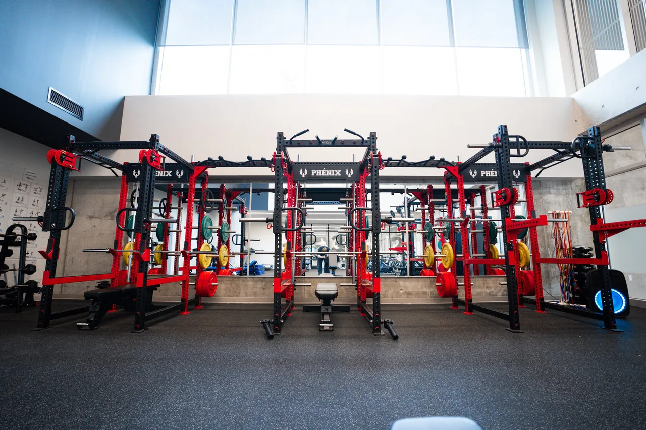 Salle de musculation de l’École secondaire de Chambly