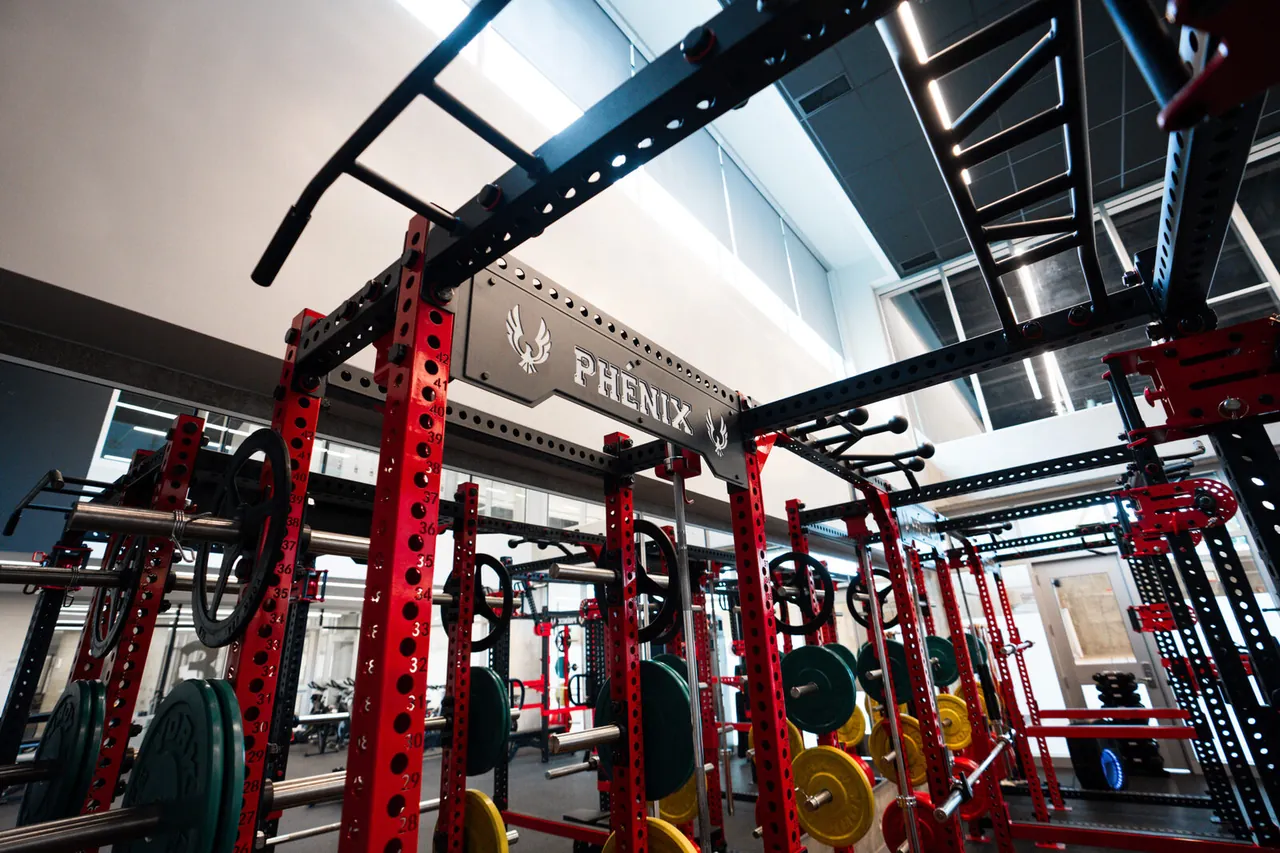 Salle de musculation de l’École secondaire de Chambly
