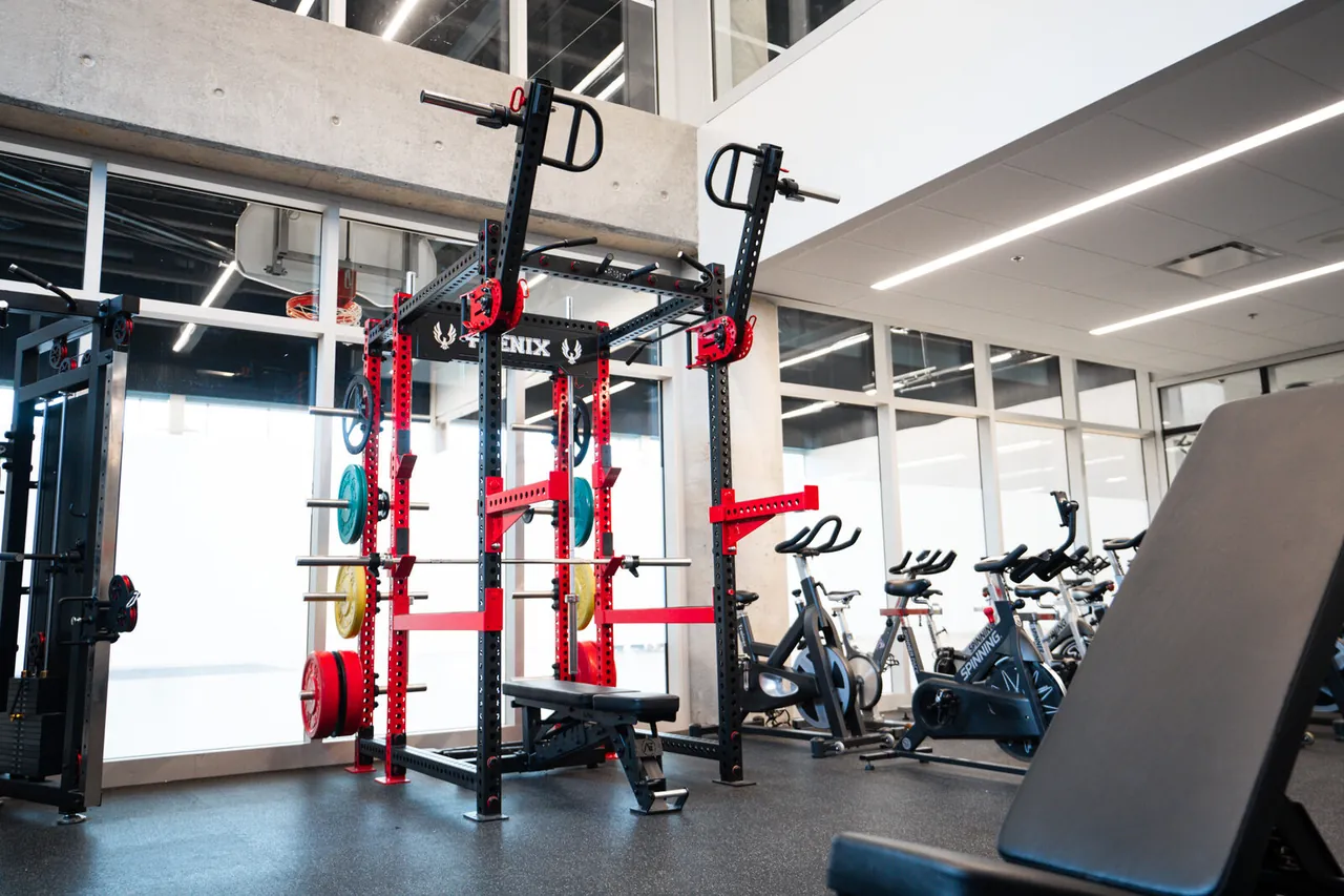 Salle de musculation de l’École secondaire de Chambly