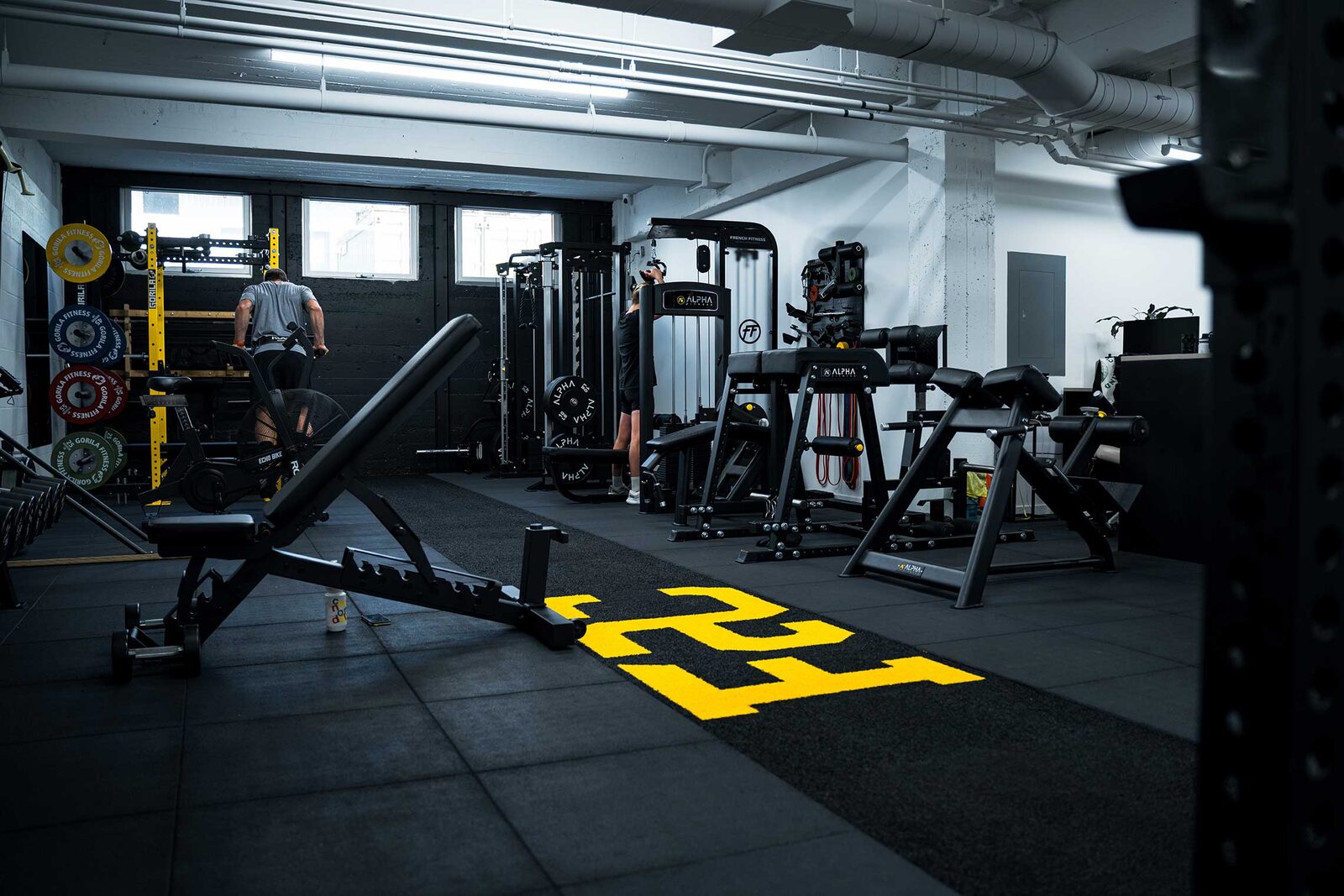 The Athletic Faculty — wide studio view