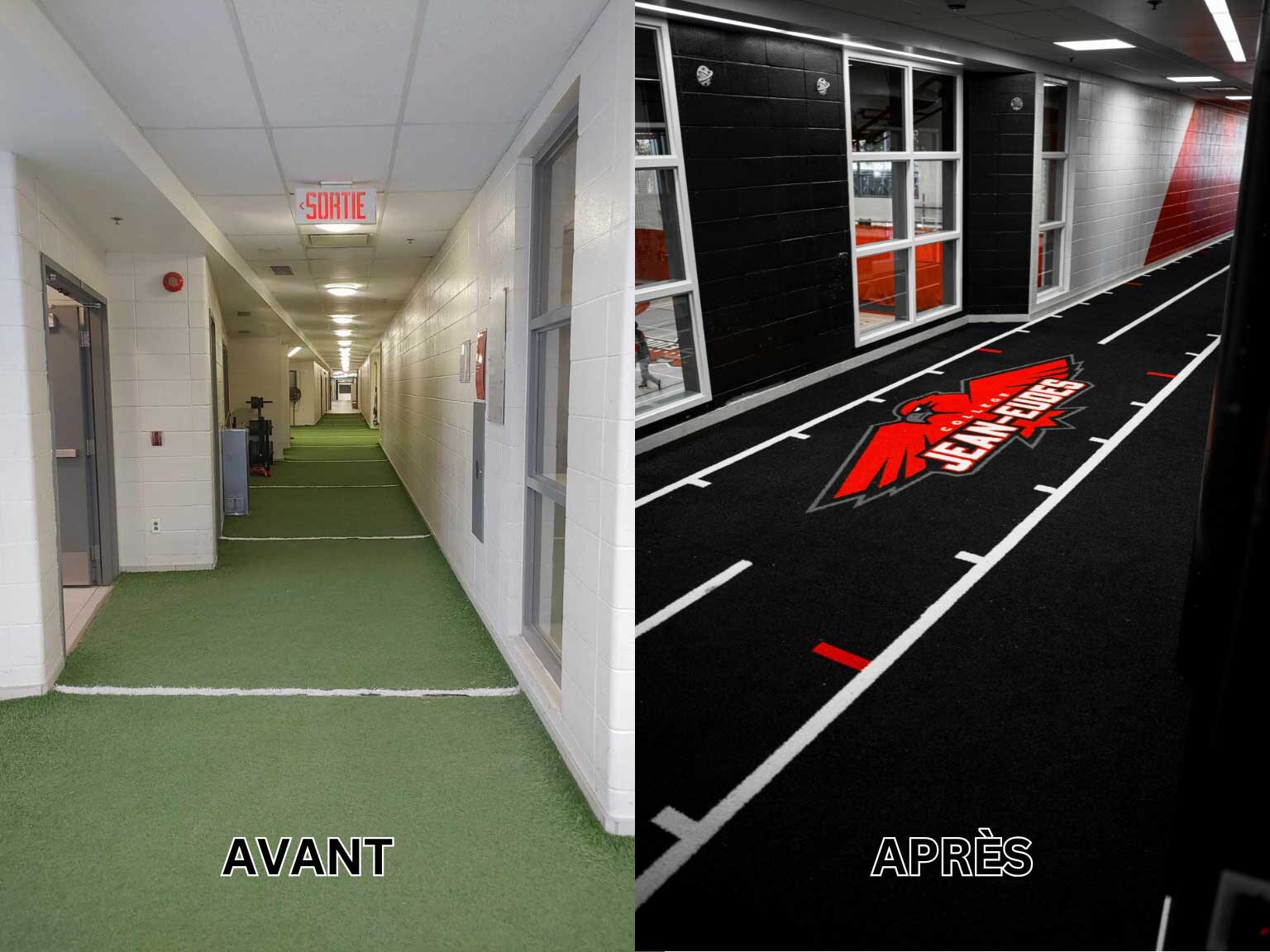 Jean-Eudes avant et après