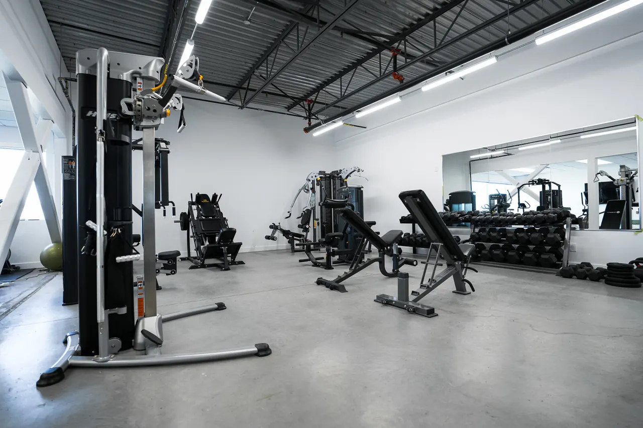 installations de gym modernes