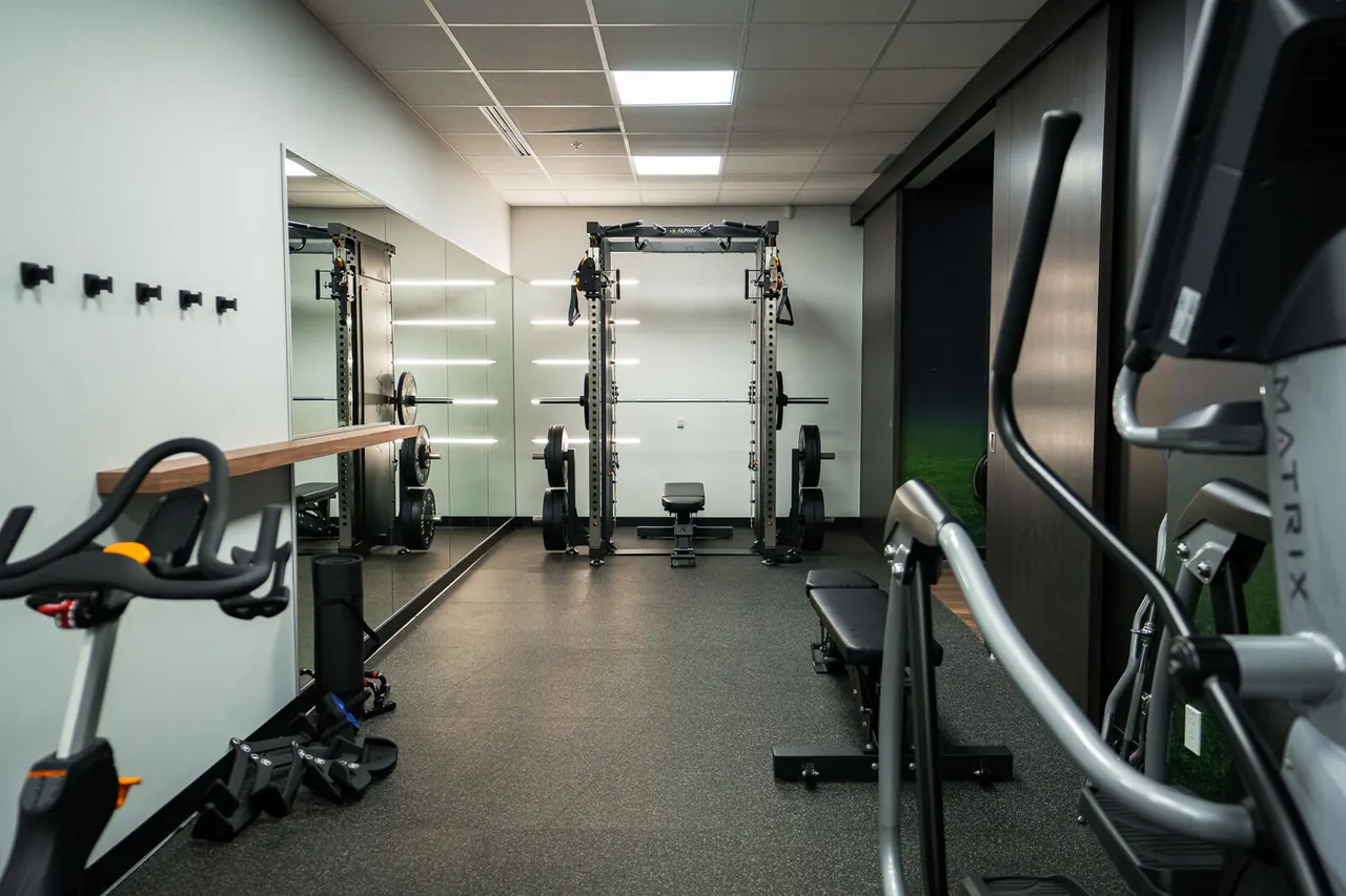 Espace d’entraînement moderne et efficace